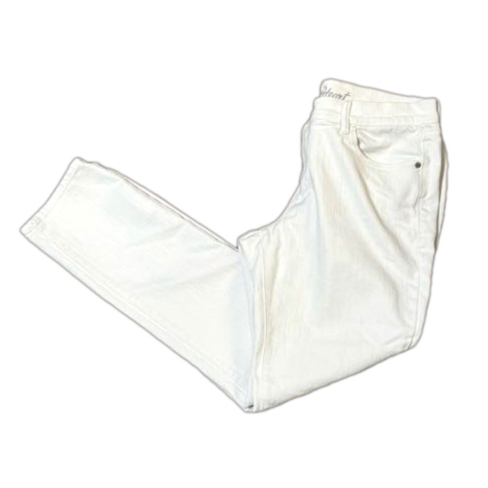 Old Navy The Sweetheart White Jeans Cotton Polyester Spandex Women Size 12